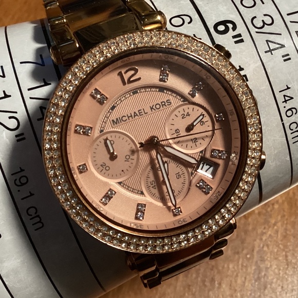 Michael Kors Rose Gold-tone/Tortoise Women’s Watch MK-5538 - Picture 16 of 16